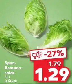 Kaufland Span. Romanasalat Angebot