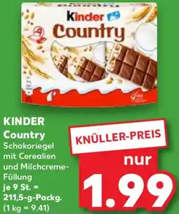 Kaufland KINDER Country Angebot