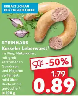Kaufland STEINHAUS Kasseler Leberwurst Angebot