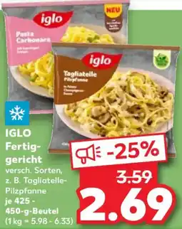 Kaufland IGLO Fertiggericht Angebot