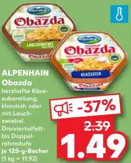Kaufland ALPENHAIN Obazda Angebot