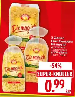Edeka Herkules 3 Glocken Feine Eiernudeln Die mag ich Angebot