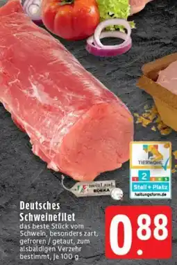 Edeka Deutsches Schweinefilet Angebot