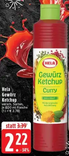 Edeka Hela Gewürz Ketchup Angebot