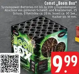Edeka Comet ,,Boom Box" Angebot