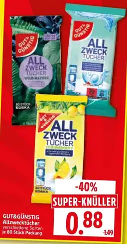 Edeka Herkules GUT&GÜNSTIG Allzwecktücher Angebot