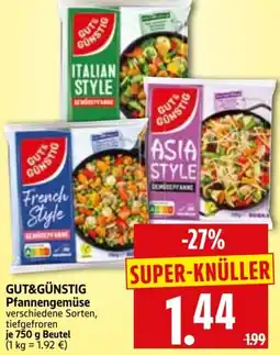 Edeka Herkules GUT&GÜNSTIG Pfannengemüse Angebot