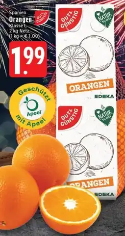 Edeka Gut & Günstig Orangen Angebot