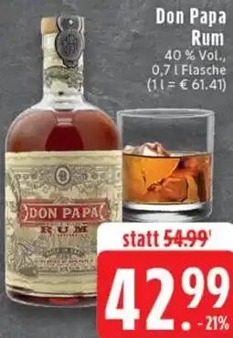 Edeka Don Papa Rum Angebot