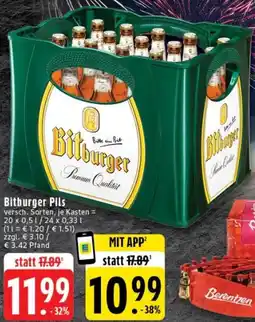 Edeka Bitburger Pils Angebot