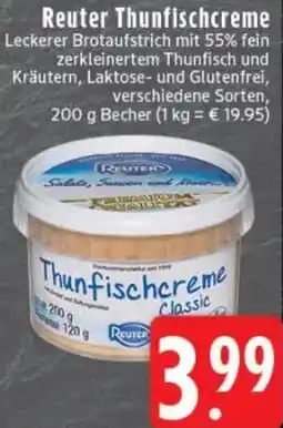 Edeka Reuter Thunfischcreme Angebot