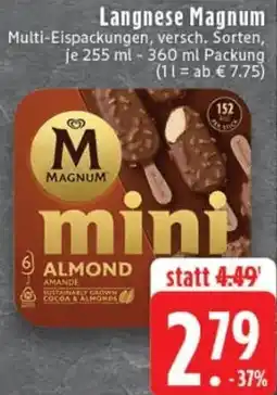 Edeka Langnese Magnum Angebot