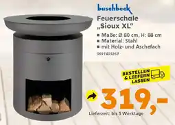 Globus Baumarkt buschbeck Feuerschale ,,Sioux XL" Angebot