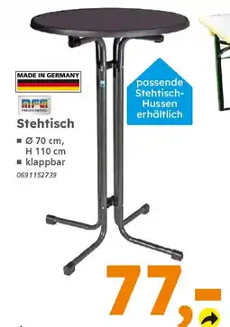 Globus Baumarkt Stehtisch Angebot