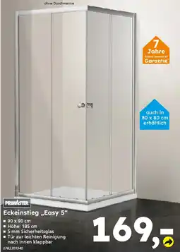 Globus Baumarkt PRIMASTER Eckeinstieg „,Easy 5" Angebot