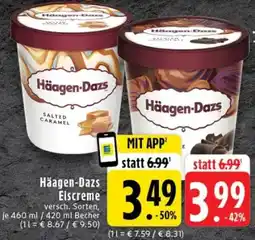 Edeka Häagen-Dazs Eiscreme Angebot