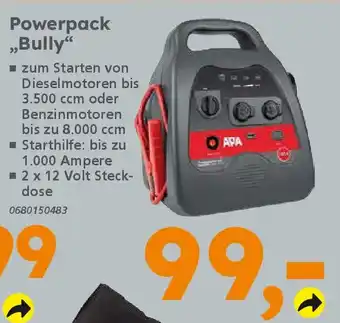 Globus Baumarkt APA Powerpack „Bully" Angebot