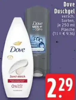 Edeka Dove Duschgel Angebot