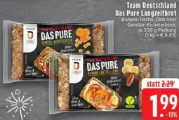 Edeka Team Deutschland Das Pure Langzeitbrot Angebot