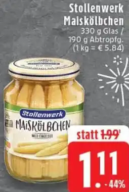Edeka Stollenwerk Maiskölbchen Angebot