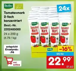 Netto Marken-Discount Tomatenmark 2-fach konzentriert Angebot