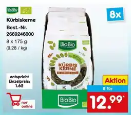 Netto Marken-Discount BioBio Kürbiskerne Angebot