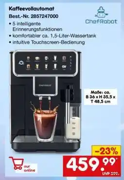 Netto Marken-Discount Kaffeevollautomat Angebot