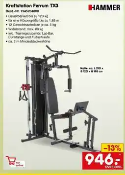 Netto Marken-Discount Kraftstation Ferrum TX3 Angebot