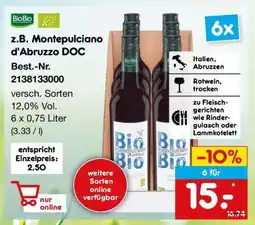 Netto Marken-Discount z.B. Montepulciano d'Abruzzo DOC Angebot