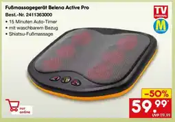 Netto Marken-Discount Fußmassagegerät Belena Active Pro Angebot