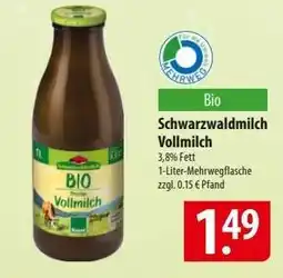 Famila Nord Ost Schwarzwaldmilch Vollmilch Angebot