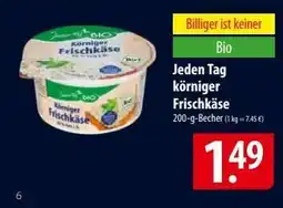 Famila Nord Ost Jeden Tag Körniger Frischkäse Angebot
