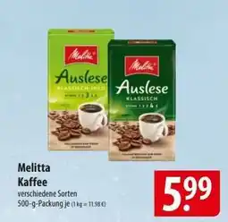 Famila Nord Ost Melitta Kaffee Angebot