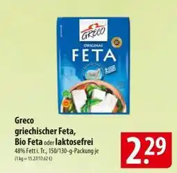 Famila Nord Ost Greco griechischer Feta, Bio Feta oder laktosefrei Angebot