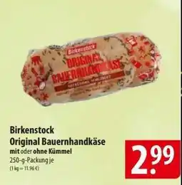 Famila Nord Ost Birkenstock Original Bauernhandkäse Angebot