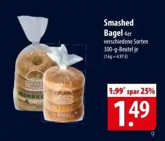 Famila Nord Ost Smashed Bagel Angebot