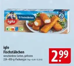 Famila Nord Ost Iglo Fischstäbchen Angebot