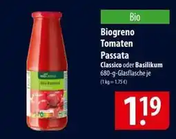 Famila Nord Ost Biogreno Tomaten Passata Angebot