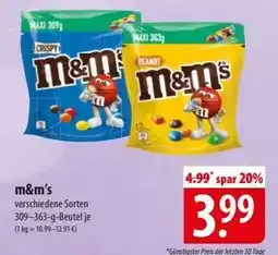 Famila Nord Ost M&M’s Angebot