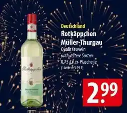 Famila Nord Ost Rotkäppchen Müller-Thurgau Angebot