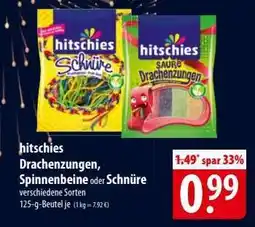Famila Nord Ost Hitschies Drachenzungen, Spinnenbeine oder Schnüre Angebot
