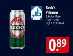 Famila Nord Ost Beck’s Pilsener Angebot