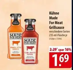 Famila Nord Ost Kühne Made For Meat Grillsauce Angebot