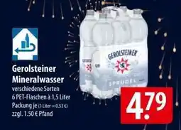 Famila Nord Ost Gerolsteiner Mineralwasser Angebot