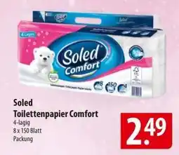 Famila Nord Ost Soled Toilettenpapier Comfort Angebot