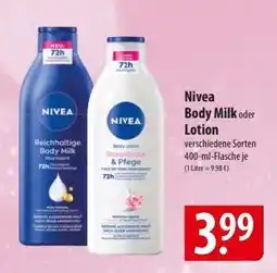 Famila Nord Ost NIVEA Body-Milk oder -Lotion Angebot