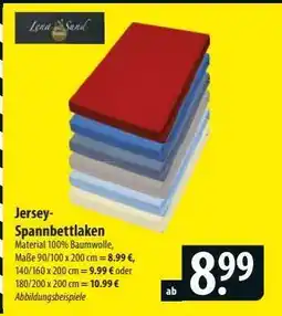 Famila Nord Ost Jersey- Spannbettlaken Angebot