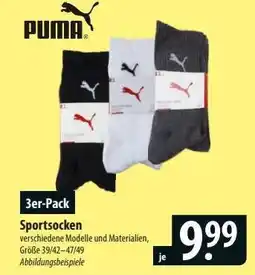 Famila Nord Ost Puma Sportsocken 3er-Pack Angebot