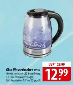 Famila Nord Ost Glas-Wasserkocher 15174 Angebot