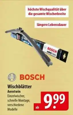 Famila Nord Ost Bosch Wischblätter Aerotwin Angebot
